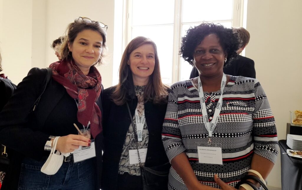 Ms Martha Muwanguzi, Mak International Office with Aix Marseille Université staff of International Relations Office after their meeting.