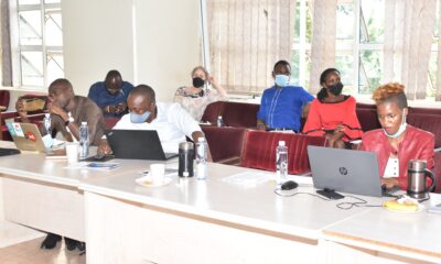 Participants in the International Symposium on Covid-19 Effects and Responses in Informal Settlements and Commercial Zones of Kampala, held 15th March 2022 in the CoCIS Conference Hall, Makerere University.