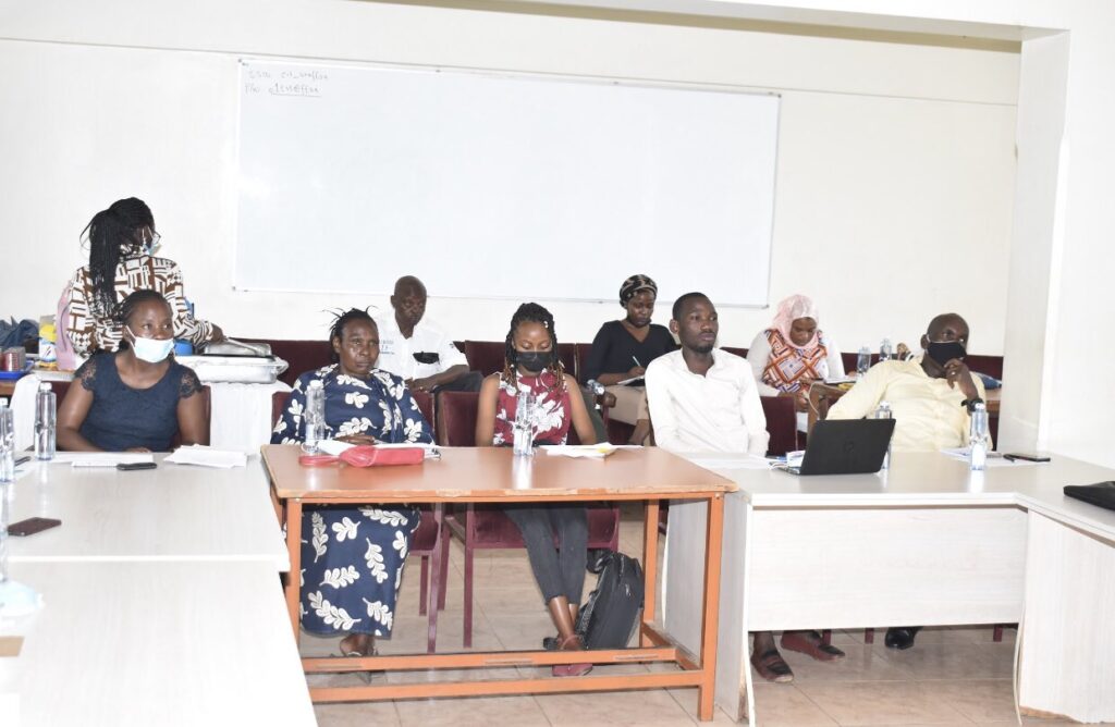 Participants during the Covid-19 Effects on Informal Settlements and Commercial Zones of Kampala Symposium