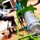 The Pedal-Operated Seed Cleaner (PoS Cleaner) designed by Students and Staff of the Department of Agricultural and Biosystems Engineering (DABE), College of Agricultural and Environmental Sciences (CAES), Makerere University.