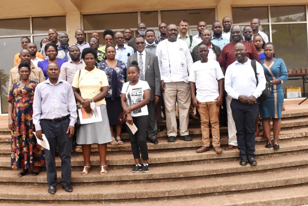 Some of the participants in a group photo at the end of the workshop