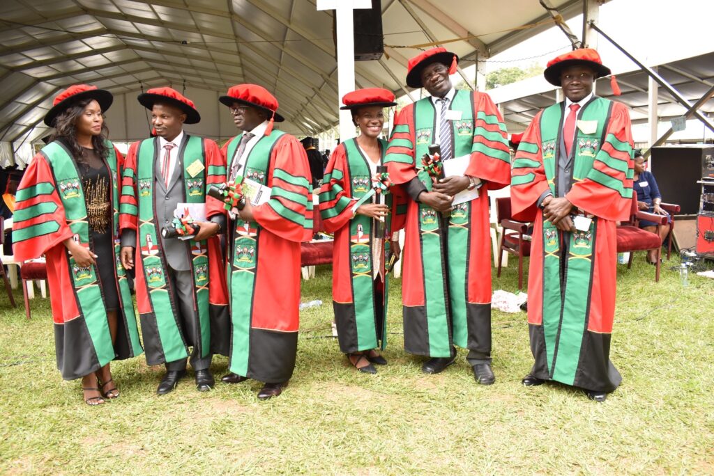 A section of PhD Graduands from CoCIS.