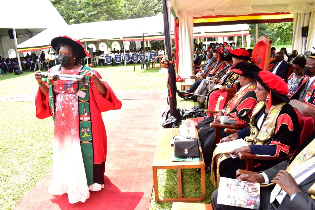 Dr. Nalule Rebecca also graduated with a PhD in Mathematics