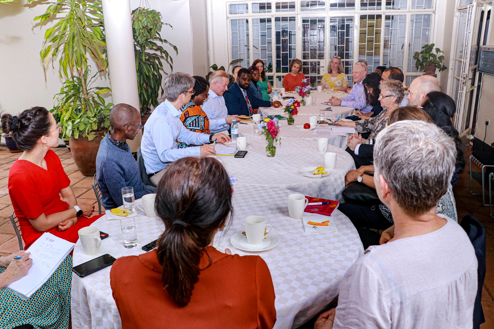 Makerere University and Karolinska Institute Teams during the meeting with the Embassy of Sweden Officials on 4th May 2022 in Kampala, Uganda.