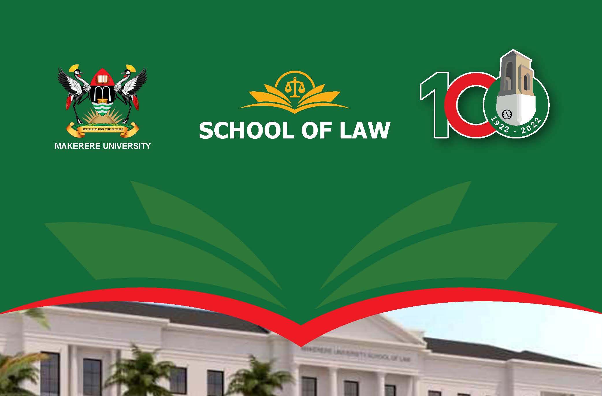Cover page of the School of Law Annual Report 2021.