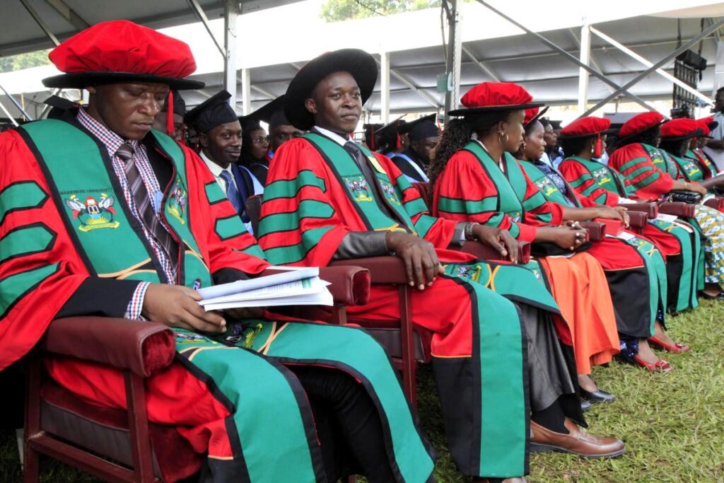 Some of the PhD Graduands from CHUSS.