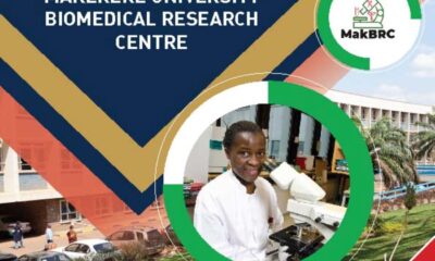 Cover page of the Makerere University Biomedical Research Centre (MakBRC) Annual Report 2020-2021.