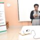 Dr. Jeninah Karungi, Associate Professor in the Department of Agricultural Production at CAES, Makerere University sharing an overview of the project at the Stakeholder Engagement on Challenges Affecting the Seed Value Chain in the Horticulture Industry in Uganda, 13th July 2022, Kampala.