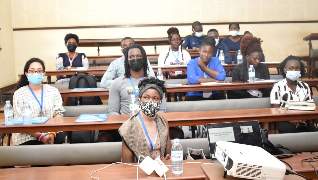 Some of the participants at the opening ceremony.