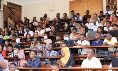 Part of the audience at the Makerere Law Journal (MLJ), Symposium held at the School of Law, Makerere University on 17th June 2022. Photo credit: MLJ.