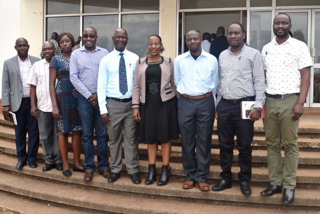 CAES Managers in a group photo after the College General Assembly.