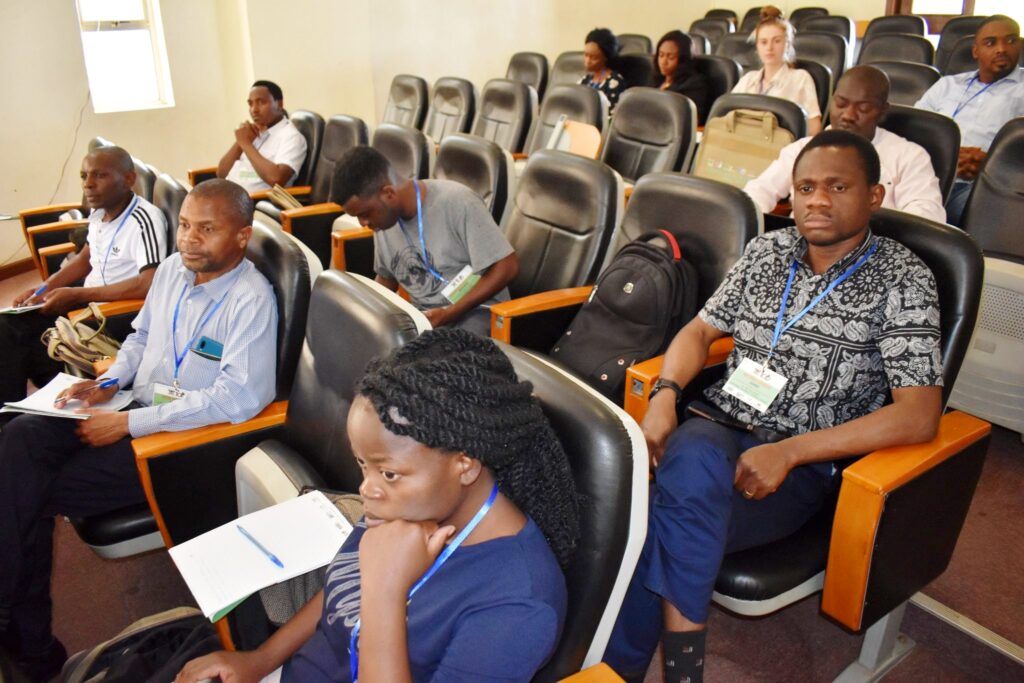 Participants during the 2022 Landscape Ecology Summer School at Makerere University.