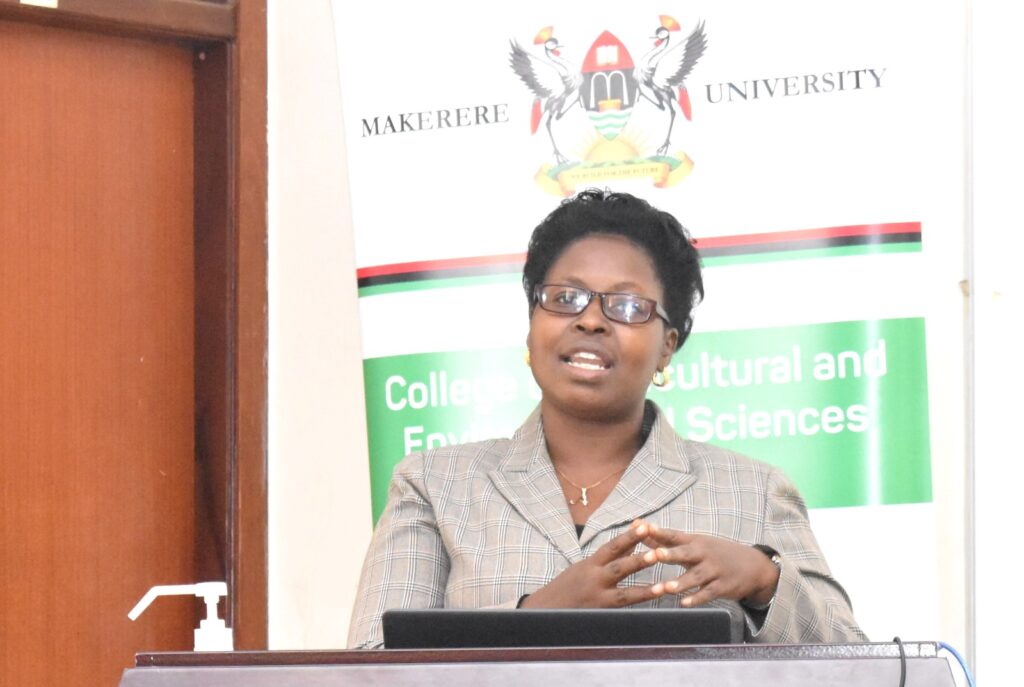 Dr. Kellen Aganyira from the College of Education and External Studies, Makerere is one of the mentees on the programme.