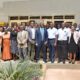 Participants in a group photo during the stakeholder engagement held at the School of Forestry, Environmental and Geographical Sciences on 3rd August 2022 .