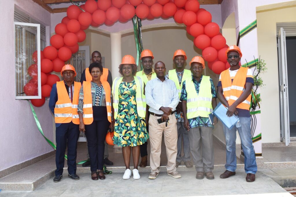 The Project team with representatives from Mak-RIF after commissioning the station.