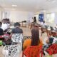 Stakeholders follow proceedings during the Makerere and PESCA-NARO/ARDC Kajjansi workshop held from 19th to 22nd July 2022 at MUZARDI. Researchers met to review and harmonize aquaculture training modules of the EU-supported project.