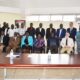 Hon. Monica Musenero Musanza, The Minister for Science, Technology and Innovation (Front 3rd Right) with stakeholders at the opening the symposium held from 2nd to 4th August 2022 at CoVAB, Makerere University.