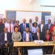 The Principal CoBAMS-Prof. Eria Hisali (Seated 2nd Right) with members of Research Ethics Committees from various colleges after the training on 23rd September 2022, Makerere University.