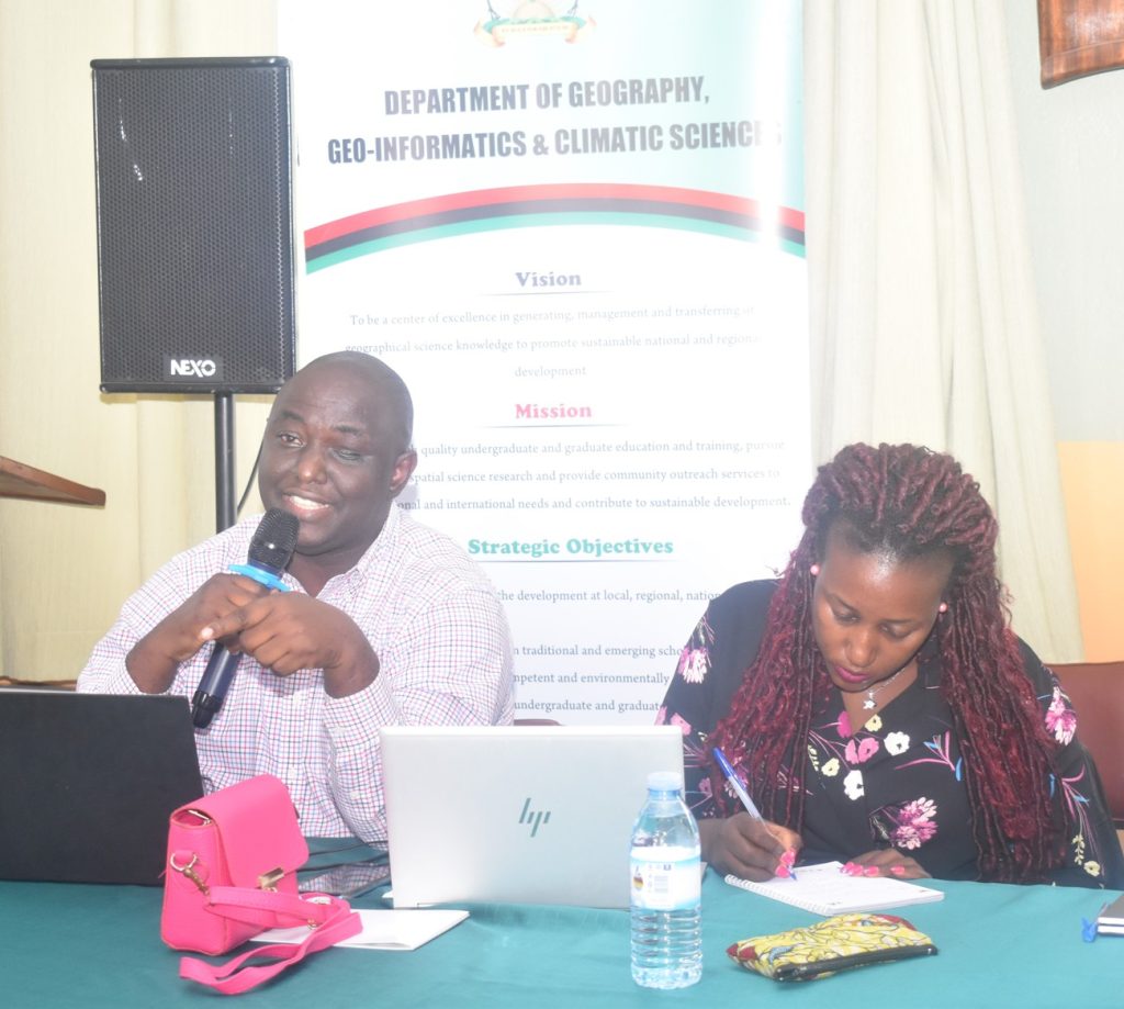 Mr. Magara Siragi from Oxfam reacts to the presentations.