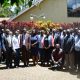 The Principal CoVAB, Prof. Frank Nobert Mwiine (5th Left) and the Principal MakCHS, Prof. Damalie Nakanjako (8th Left) with stakeholders at the consultation workshop on Paratuberculosis funded by the German Research Foundation (DFG), 26th September 2022, Kampala.