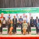 Officials from the partner institutions join the Ambassador and the VC for a photo at the EATES Symposium held 9th - 11th November 2022 at Makerere University. Kampala Uganda, East Africa.