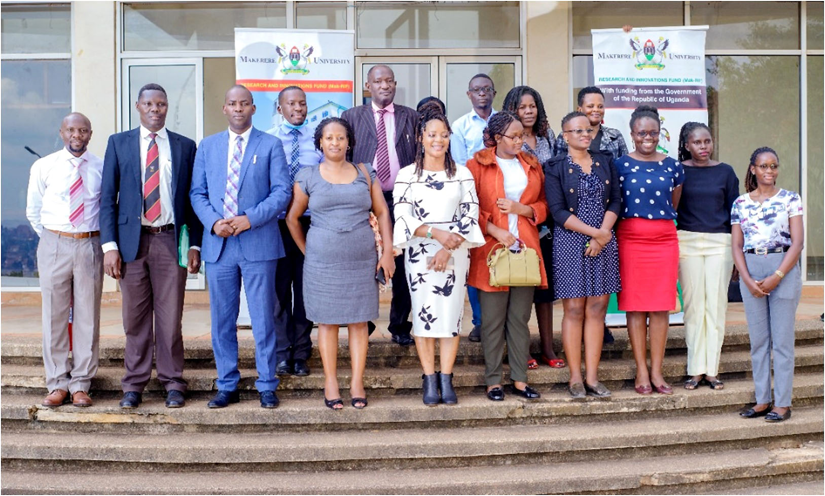 Group photo of Study team and Participants at the Dissemination meeting.