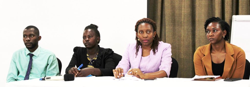 A section of panelists during the meeting.