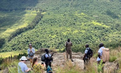 MBRS participants during a field visit to the Mt Elgon Biosphere reserve over the weekend of 3rd to 4th December 2022. Photo: Twitter/@RSemyalo