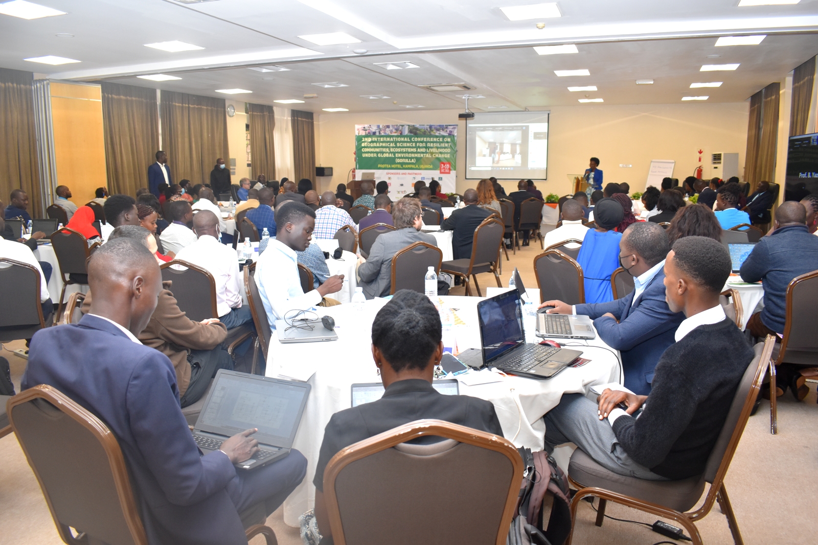 Participants attending the GORILLA conference at Protea Hotel, Kampala on 8th December 2022. Uganda, East Africa.