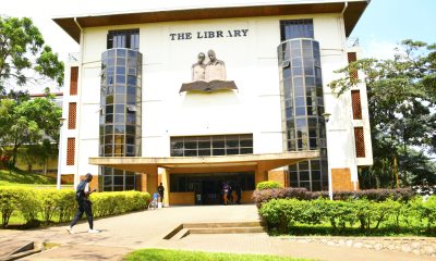 The Makerere University Main Library. Kampala Uganda, East Africa.