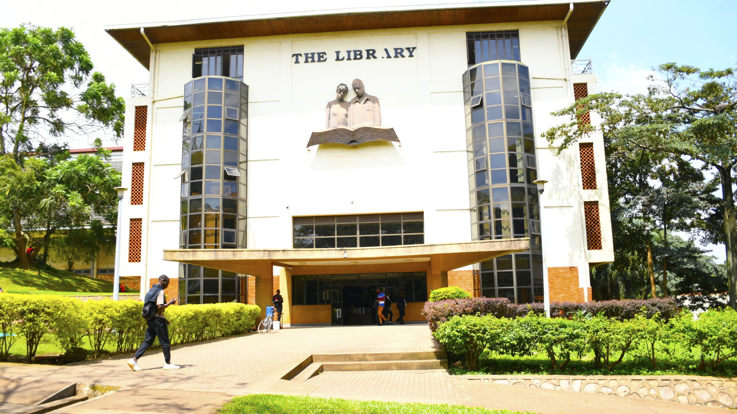 The Makerere University Main Library. Kampala Uganda, East Africa.