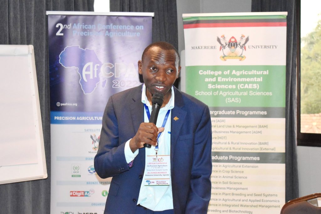Dr. Patrick Musinguzi, Lecturer, Department of Agricultural Production, CAES Makerere University, and organizer of the conference.