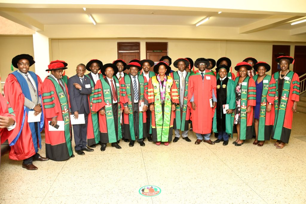 CAES faculty at the 73rd graduation ceremony of Makerere University.