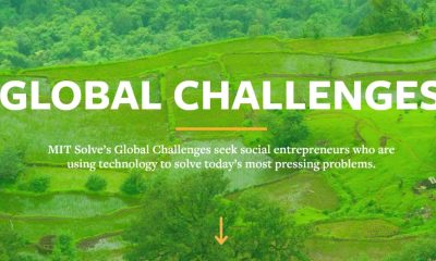 A screenshot of MIT Solve’s 2023 Global Challenges page.