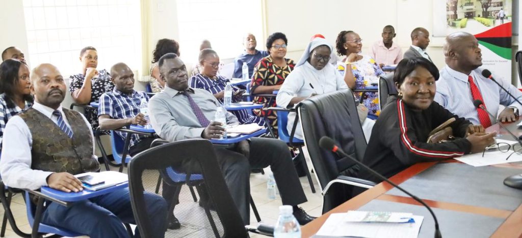 A section of CHUSS staff attending the meeting.