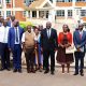 Council Members led by the Chairperson Mrs. Lorna Magara (4th Right) and CoCIS staff led by the Principal Prof. Tonny Oyana (5th Right) pose for a group photo after the meeting on 3rd March 2023.