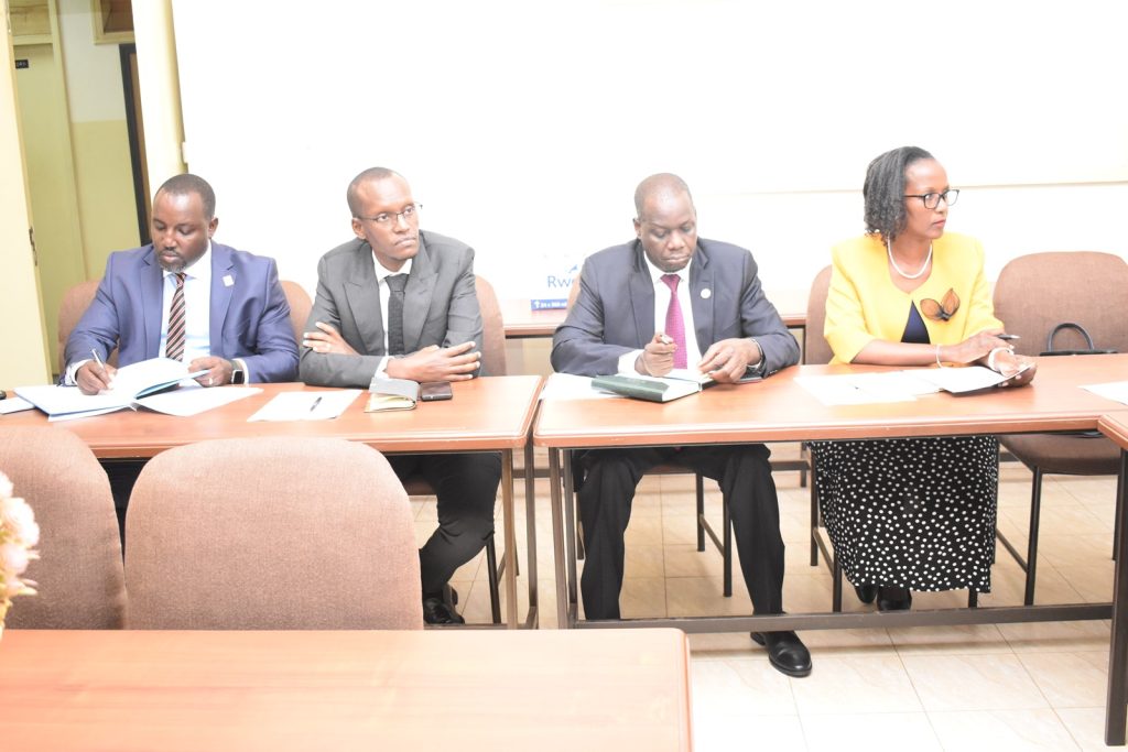 Makerere University Council members during the meeting with CoNAS leaders.