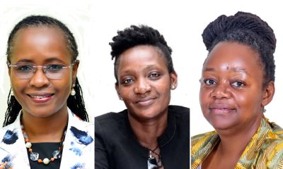 A montage of the International Women's Day 2023 National Medal Recipients Left to Right: Assoc. Prof. Sarah Ssali, Assoc. Prof. Betty Kivumbi Nannyonga and Assoc. Prof. Eng. Dorothy Okello.