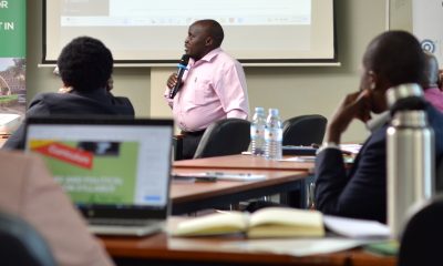 Dr. Mayende Godfrey shares some tools at the training workshop on innovative assessments on 15th March 2023.