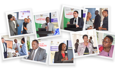 A collage of speakers and participants at the Epilepsy National Prevalence Study Dissemination and Dialogue meeting held on Wednesday, April 5, 2023 at the Golden Tulip Hotel in Kampala.