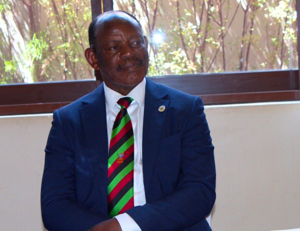 The Vice Chancellor, Prof. Barnabas Nawangwe.