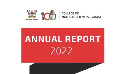 Cover page of the College of Natural Sciences (CoNAS) Annual Report 2022.