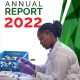 Cover page of the College of Agricultural and Environmental Sciences (CAES) Annual Report 2022, Makerere University, Kampala Uganda.