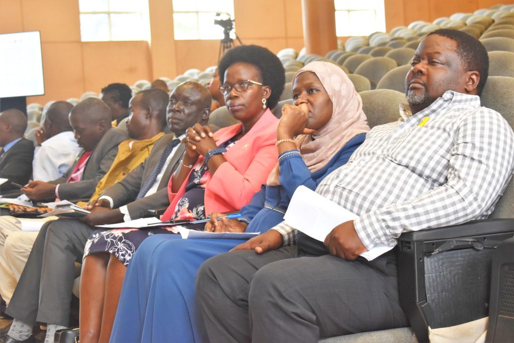 Some of the participants at the BioSU inception meeting, Yusuf Lule Auditorium, Makerere University, Kampala Uganda.