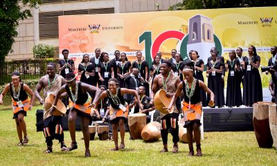 The Makorale Choir performs during the Makerere@100 Grand Finale Celebrations held on 6th October 2022 at the Freedom Square, Makerere University, Kampala Uganda.