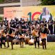 The Makorale Choir performs during the Makerere@100 Grand Finale Celebrations held on 6th October 2022 at the Freedom Square, Makerere University, Kampala Uganda.