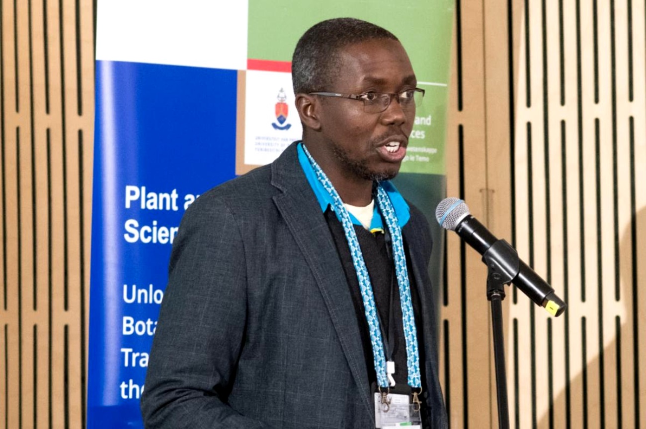 Dr. Godwin Anywar, Department of Plant Sciences, Microbiology and Biotechnology, College of Natural Sciences (CoNAS), Makerere University. Photo: CARTA. Kampala Uganda.