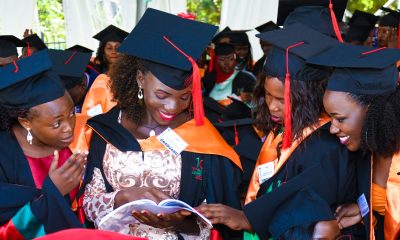 Graduands from College of Education and External Studies (CEES) at the 73rd Graduation on Tuesday 14th February 2023, Freedom Square, Makerere University, Kampala Uganda, East Africa.