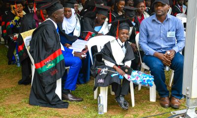 Person with special needs at the 73rd Graduation Ceremony