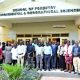 Participants at the Policy Dialogue on Climate Science held at the School of Forestry, Environmental and Geographical Sciences (SFEGS), College of Agricultural and Environmental Sciences (CAES), Makerere University on 20th June 2023. Kampala Uganda.